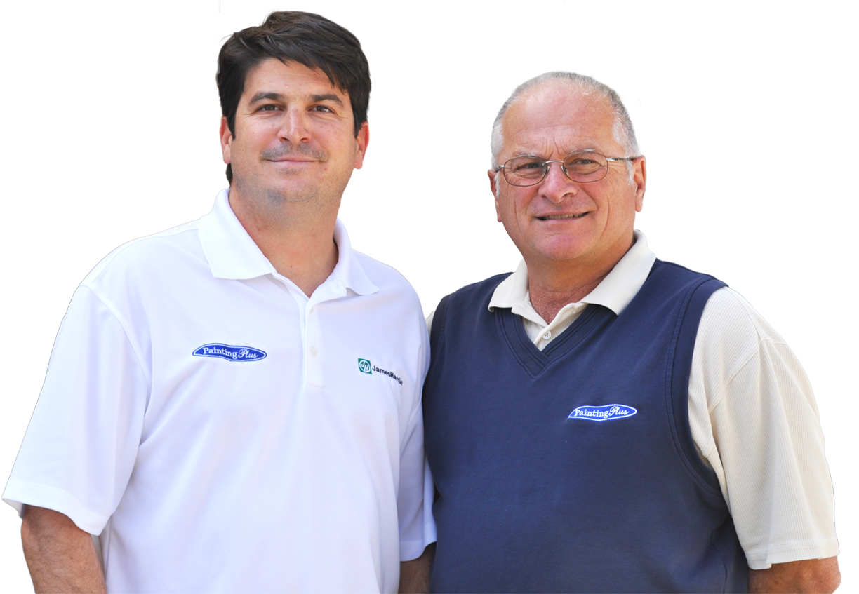 The founder and owners of Painting Plus